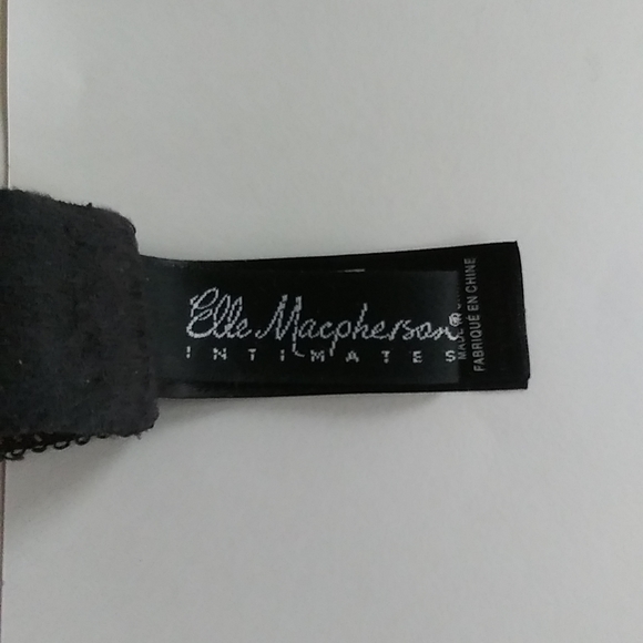 Elle MacPherson 34A Lace Black Silk Lace and Polka Dots Demi Bra - Picture 7 of 8